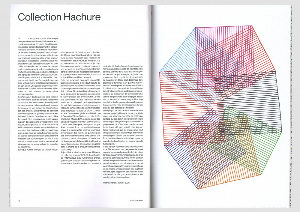 Hachure - © Pierre Charpin