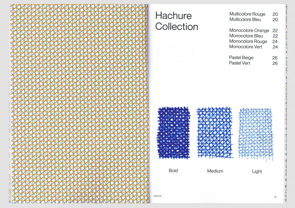 Hachure - © Pierre Charpin